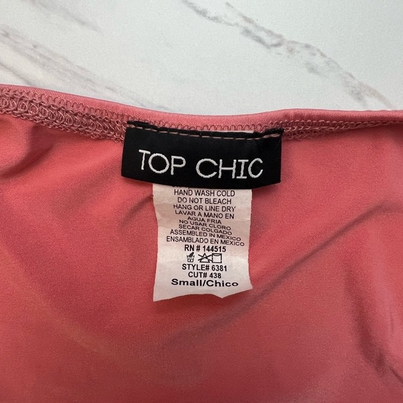 Top Chic Pink Slinky Top - Picture 3 of 6